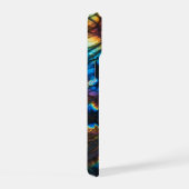 Labradoriet Regenboog Flits iPhone 15 Case (Rechterkant)