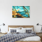 Labradorite Canvas Afdruk (Insitu (Slaapkamer))