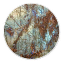 Labradorite printlade met kristalbak - Handle