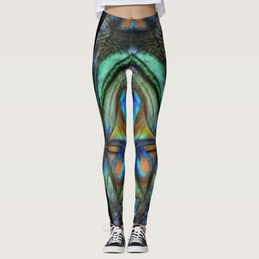 Labradorite vlinder 2 leggings (Voorkant)