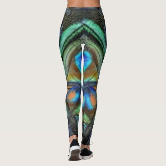 Labradorite vlinder 2 leggings (Achterkant)