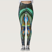 Labradorite vlinder 2 leggings (Voorkant)
