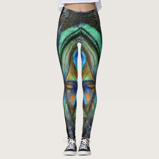 Labradorite vlinder 2 leggings (Voorkant)