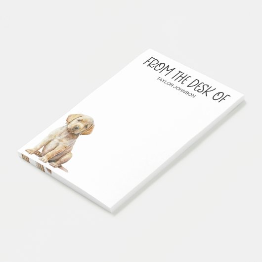 Labradorliefhebber Post-it® Notes (Schuin)