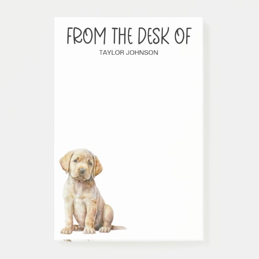 Labradorliefhebber Post-it® Notes (Voorkant)
