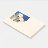 Labradorpups Post-it® Notes (Schuin)