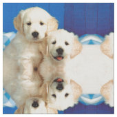 Labradorpups Stof (Close Up)