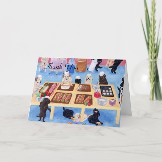 Labradors Bakery Bedankt (Voorkant)