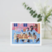 Labradors Bakery Briefkaart (Staand voorkant)