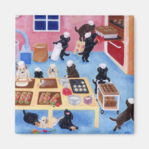 Labradors Bakery Magneet