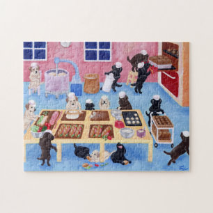 Labradors Bakery Puzzle Legpuzzel