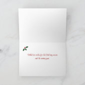 Labradors bij de Kerstboom in het Sneeuwveld Feestdagen Kaart (Binnen)