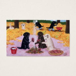 Labradors - Hartelijk dank Visitekaartje