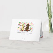 Labradors voor huwelijksjubileum kaart (Achterkant)