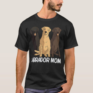Labradors Voor Moeders Vrouwen Labrador Retriever  T-shirt