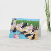 Labradors voor pools kaart (Voorkant)