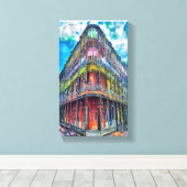 LaBranche House Canvas afdrukken (Insitu (Houten vloer))