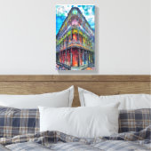 LaBranche House Canvas afdrukken (Insitu (Slaapkamer))