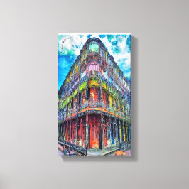 LaBranche House Canvas afdrukken