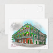 LaBranche House (Portrait) Briefkaart (Voorkant / Achterkant)