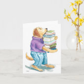 Labrarian boekenliefhebber kaart (Gele Bloem)