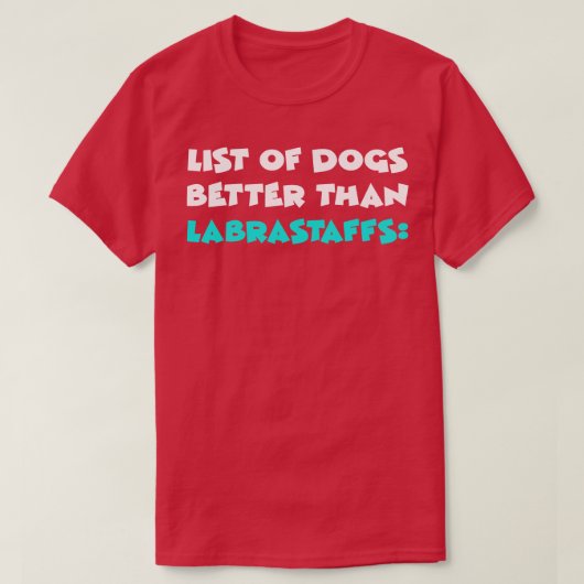 Labrastaff 1 t-shirt (Design voorkant)