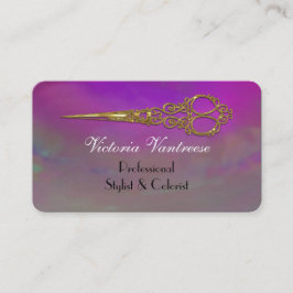 Labreche Scissor Elegant Haarstylist Visitekaartje