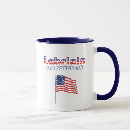 Labriola voor de Amerikaanse vlag van het Congres  Mok (Rechts)