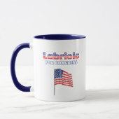 Labriola voor de Amerikaanse vlag van het Congres  Mok (Links)