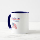 Labriola voor de Amerikaanse vlag van het Congres  Mok (Voorkant links)