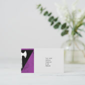 Labrys Lesbian Flag Visitekaartje (Staand voorkant)