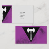 Labrys Lesbian Flag Visitekaartje (Voorkant / Achterkant)