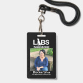 Labs Adviseurs Badge (Voorzijde met lanyard)