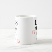 Labs maken me een gelukkige Mok - Mok van de Koffi (Center)