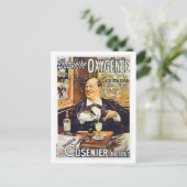 L'Absinthe Cusenier Briefkaart (Staand voorkant)