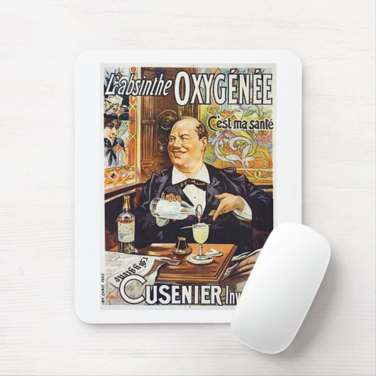 L'Absinthe Cusenier Muismat (Met muis)