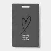 Labtechnicus Namensbadge Badge (Achterkant)