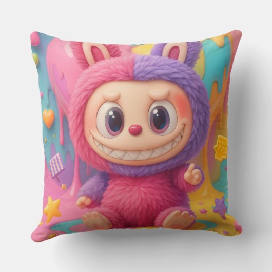 Labubu Kussen (Achterkant)