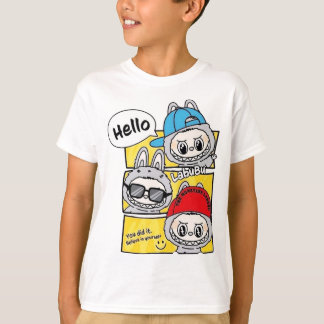 Labubu Monster Kids T-Shirt