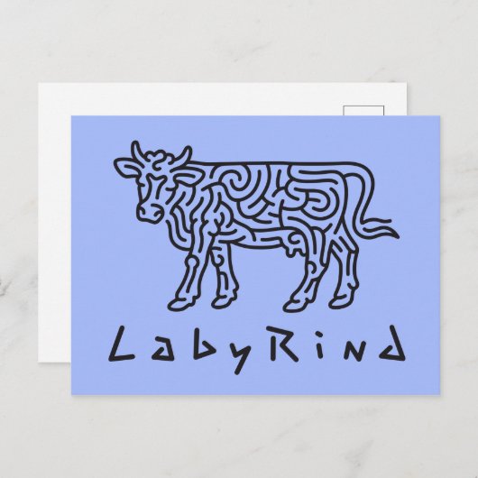 LabyRind Briefkaart (Voorkant / Achterkant)