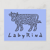 LabyRind Briefkaart (Voorkant)