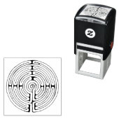 Labyrint 1,5" x 1,5" stempel (In situ)