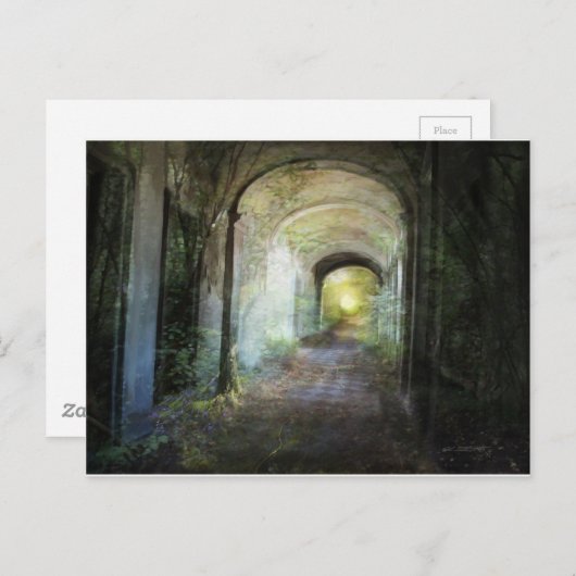 labyrint briefkaart (Voorkant / Achterkant)