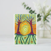 labyrint briefkaart (Staand voorkant)