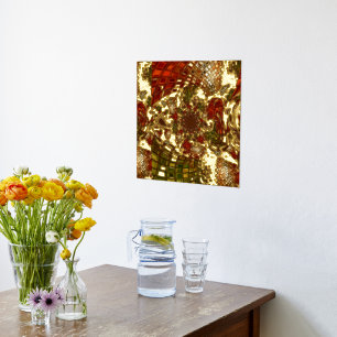 "Labyrint" Folie Print Wandkunst