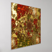 "Labyrint" Folie Print Wandkunst (Laagn)