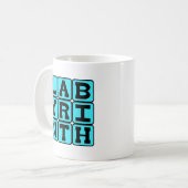 Labyrint, Gecompliceerde Doolhof Koffiemok (Voorkant links)