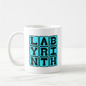 Labyrint, Gecompliceerde Doolhof Koffiemok (Links)