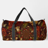 "Labyrint" (grote) Duffel tas (Achterkant)