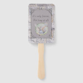 Labyrint: het is de enige eeuwige bruiloftsuil handwaaier (Achterkant)